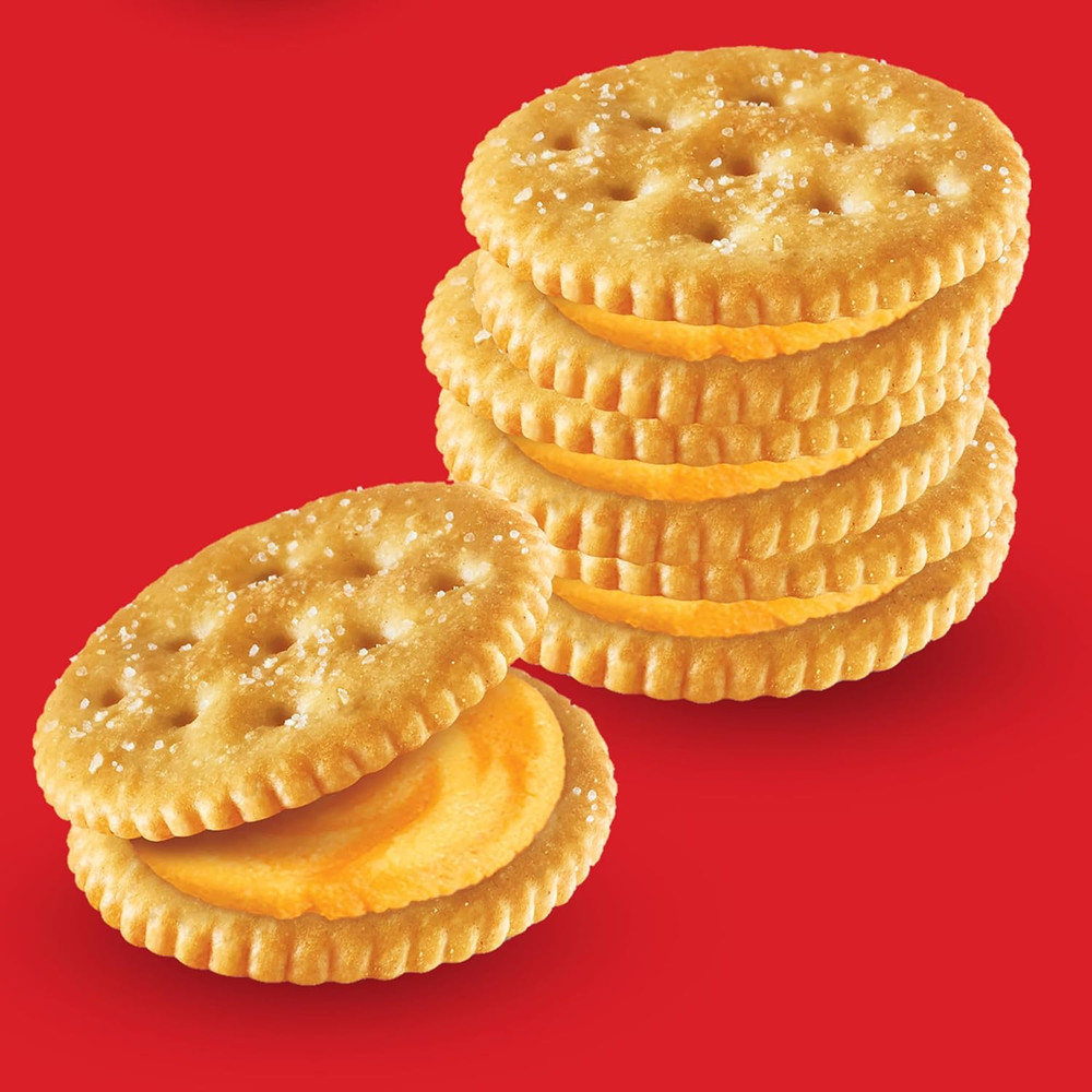 Cheese Sandwich Crackers, 48 Snack Packs (6 Boxes)