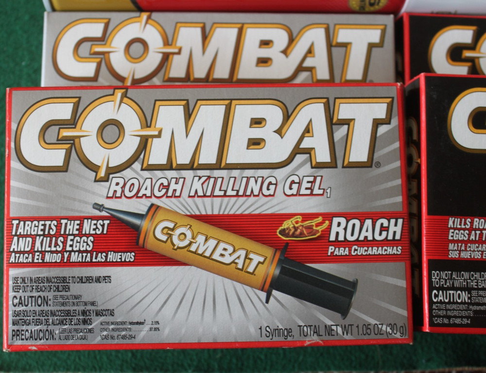 8 Roach Killing Items, Bengal Gold, Black Flag Roach Motel, Combat Source Kill