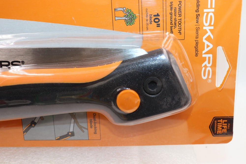 Fiskars 10” Blade Folding/Locking Power Tooth Pruning Saw
