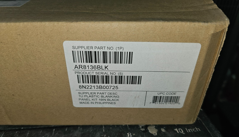 American Power Conversion (APC) 10x19" 1U Blanking Panel, 14 Pack