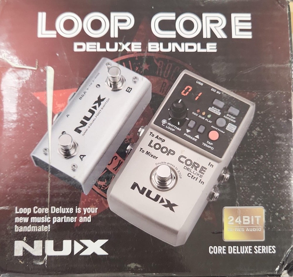 Open box NUX Loop Core Deluxe Bundle iCore Deluxe Series