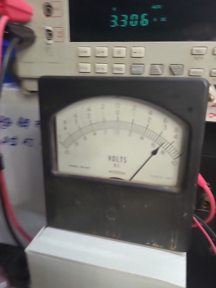Weston Dc Voltmeter Model 741-60