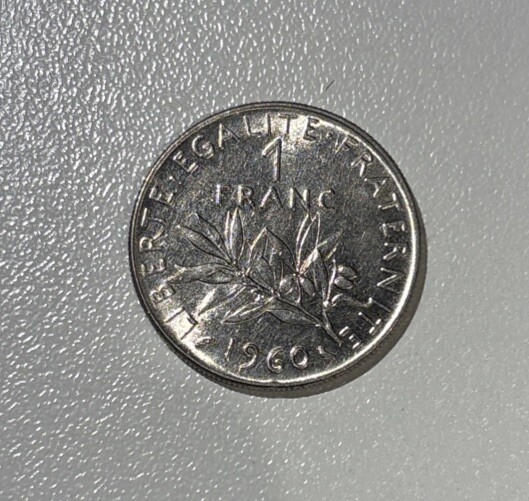 FRANCE | 1960 1 FRANCS COIN