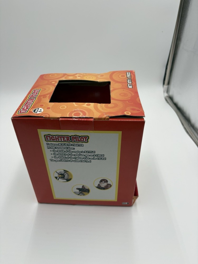 Spencer's Fighter Pilot Interactive Desktop Joystick Toy-Untested Never Used