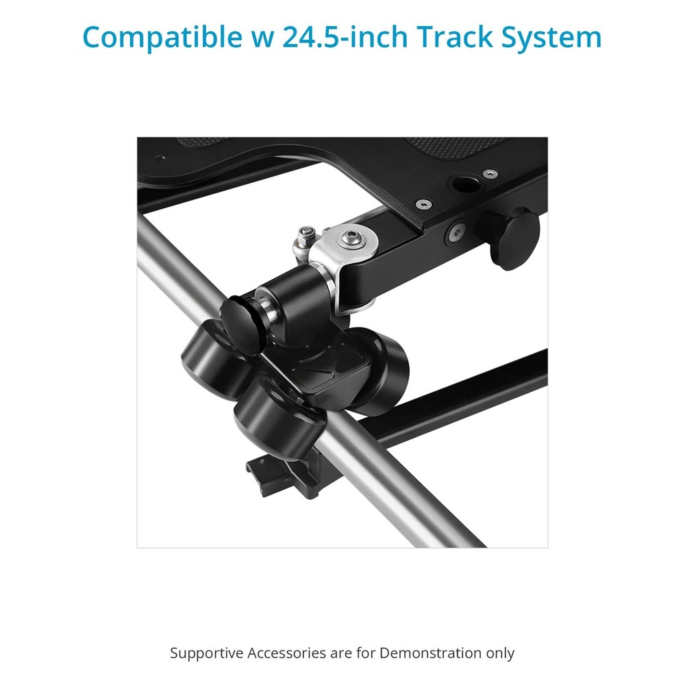 Proaim Foldable Floor/Track Video Camera Platform Dolly for Filmmakers