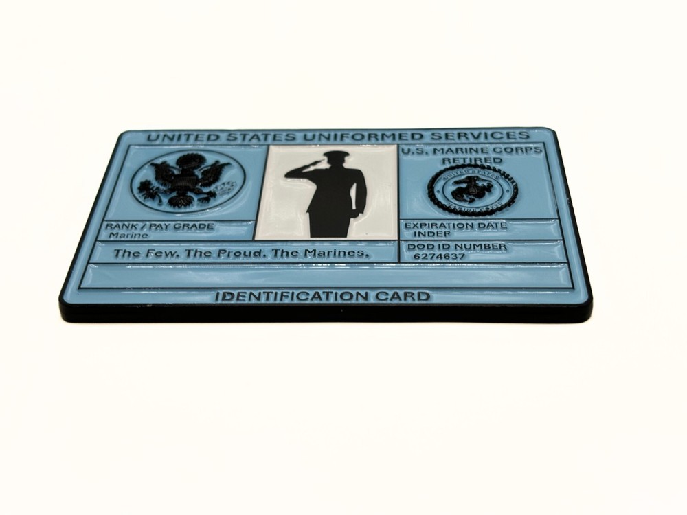 Marine Retired Challenge Coin