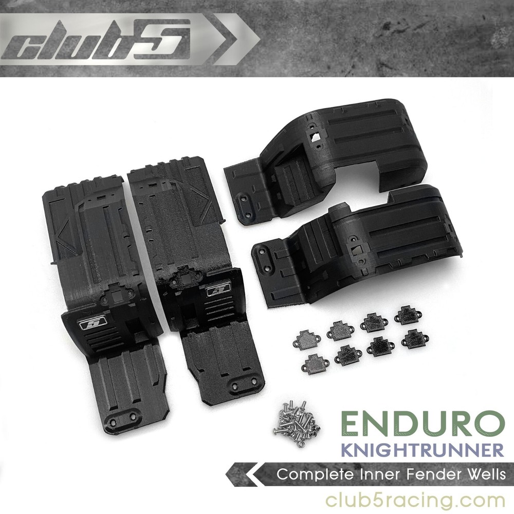 Complete Inner Fender Wells ( Rock Light Ready ) for Element Knightrunner