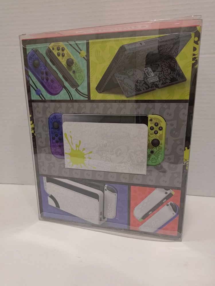 OLED Switch Console Box Protector and Display Case, Fits All OLED Switch Version