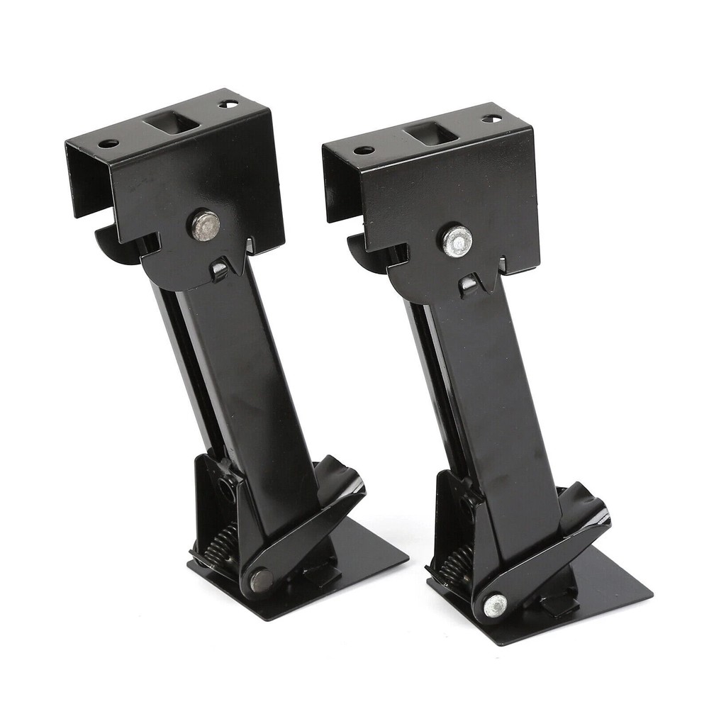 Trailer Stabilizer-Swing Down Folding Telescoping Jack Set For Travel RV Camper
