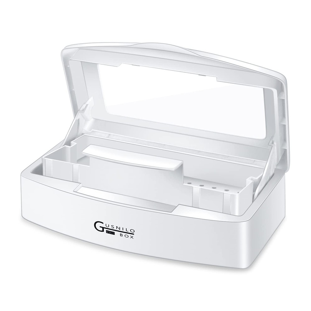 Sanitizing Tray - Disinfectant Container Nail Tool Sterilizer Box Plastic San...
