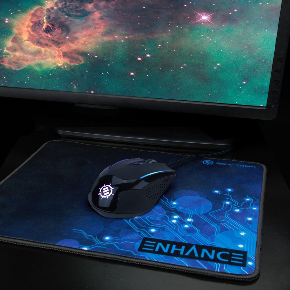 (USED) ENHANCE Gaming Mouse with 3500 DPI & High Optical Sensor for PC