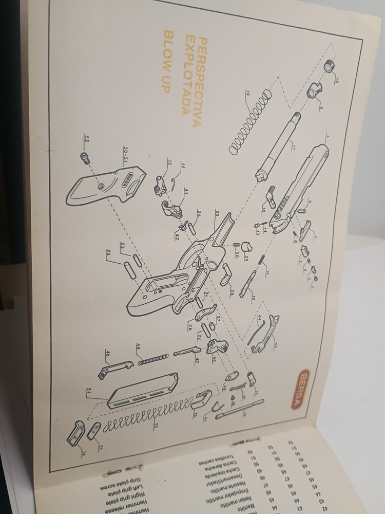 Bersa Double Action Owners Manual