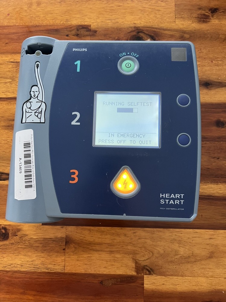 Philips FR2+ Heartstart Automatic External Defibrillator AED FR2+
