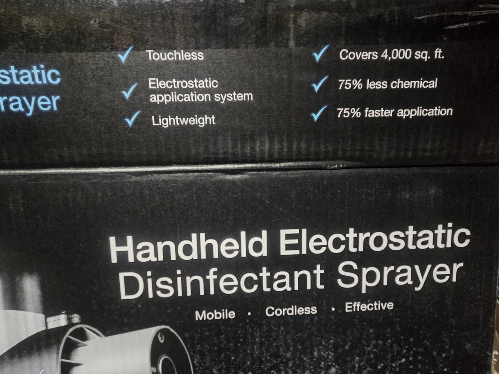 eMist Epix360 Electrostatic Sprayer & Case