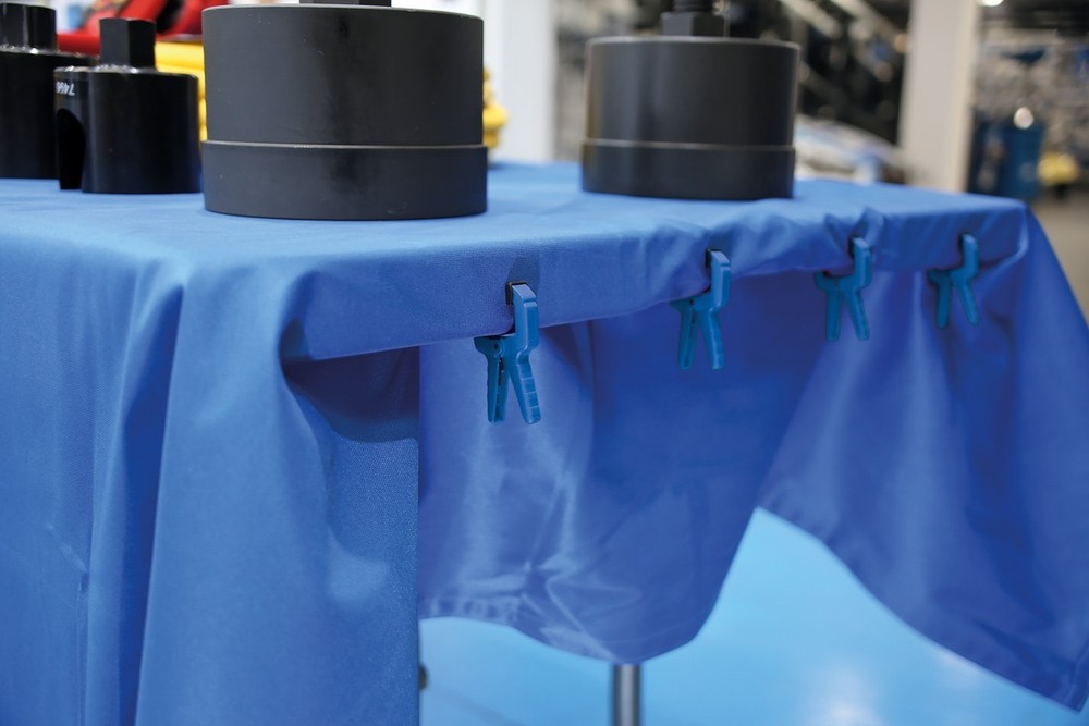 Laser Tools 9246 Composite Plastic Spring-Loaded Clamp Set - 20pc