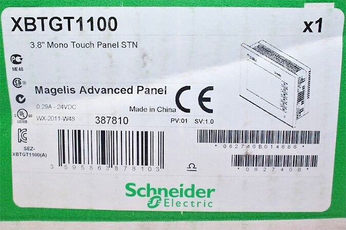 SCHNEIDER XBTGT1100 TOUCH PANEL