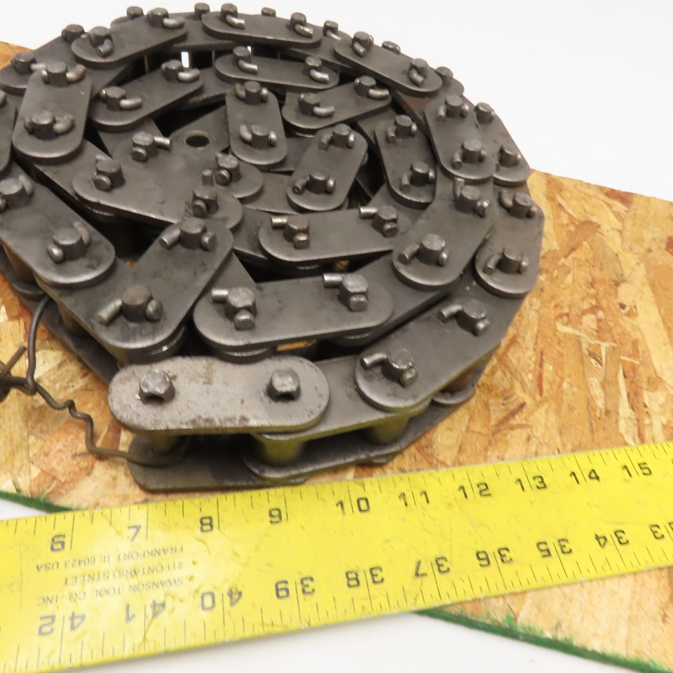 1.654" Pitch Cottered Conveyor Roller Chain 9'
