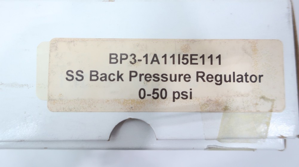 Go Regulator BP3-1A11I5E111 Pressure Regulator 0-50psi