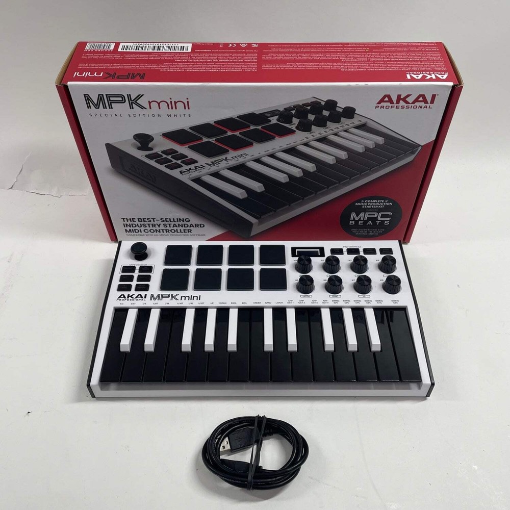 AKAI MPK MINI Compact Keyboard and Pad controller MK3