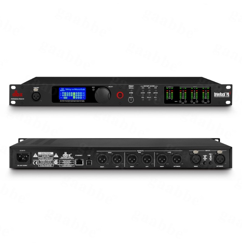 PA2 Loudspeaker 2 Input 6 Output Audio Processor Speaker Management System