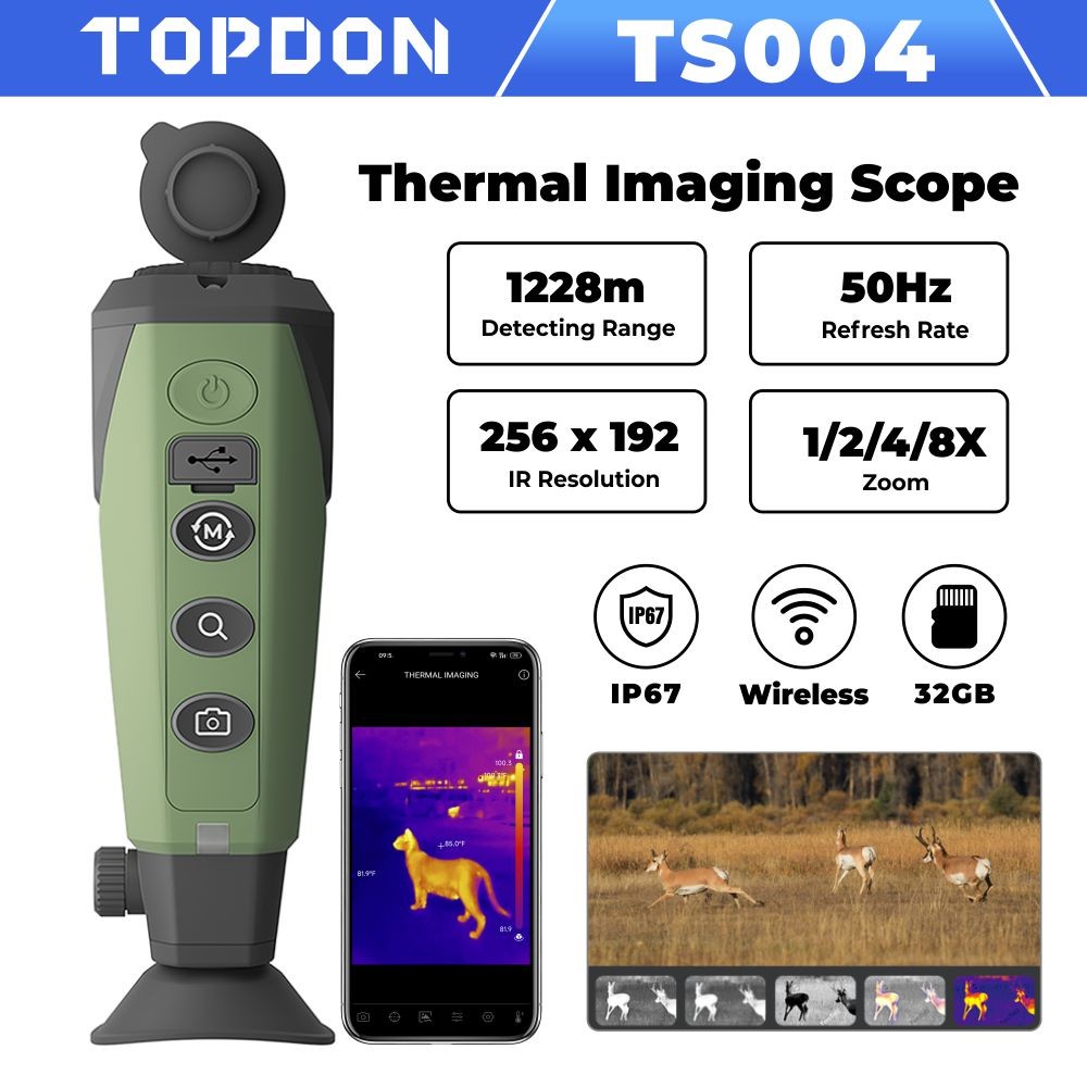TOPDON TS004 Thermal Imaging Monocular Camera 256*192 IR Sensor Resolution