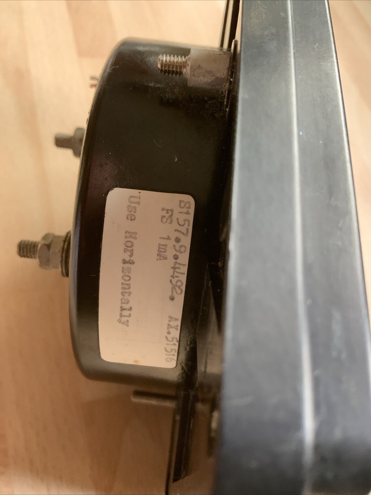 vintage meter Weston S157-9-4492
