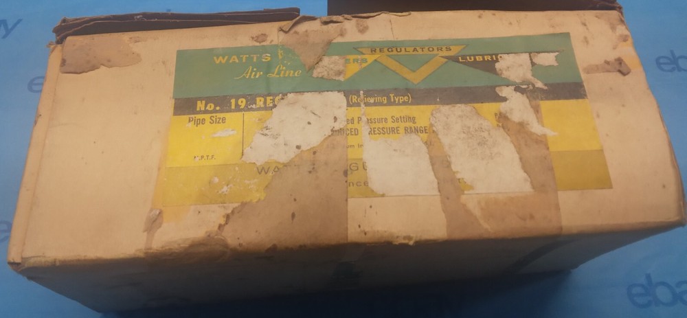 Watts 19K Model M Regulator - NOS