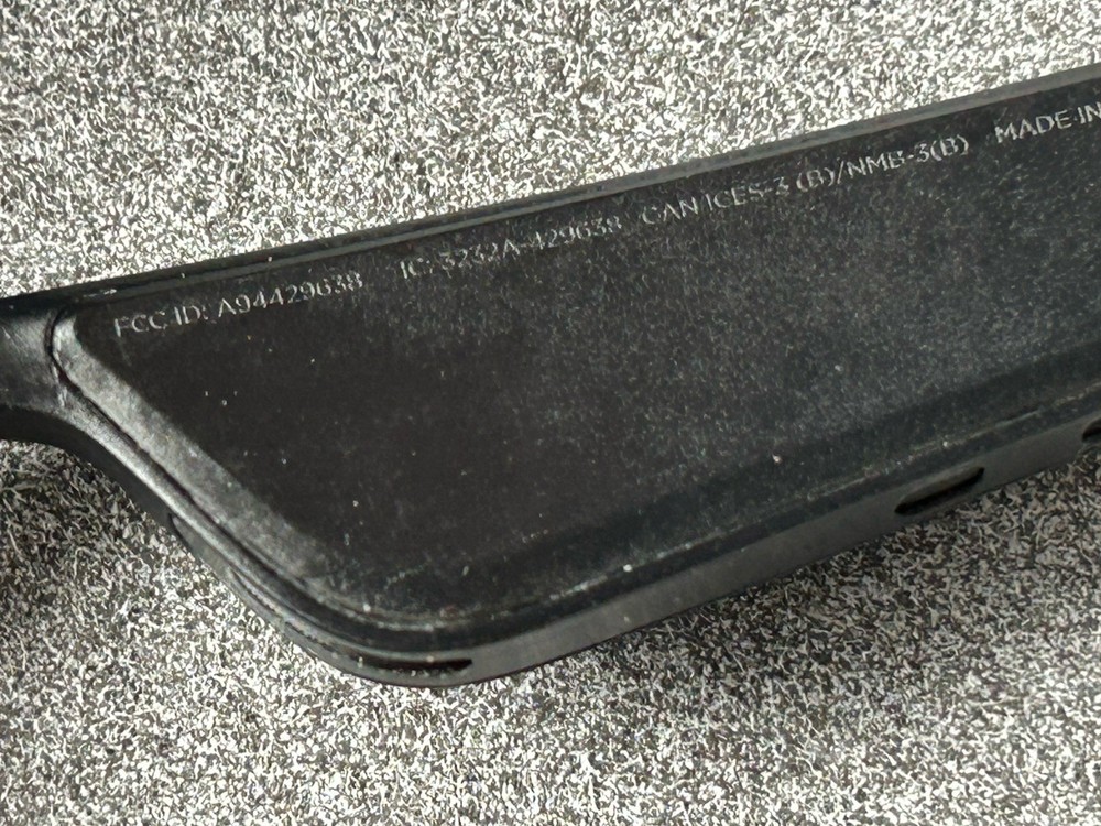 Bose Bose BMD0006 Frames Alto Rectangular Bluetooth Audio Sunglasses - Black