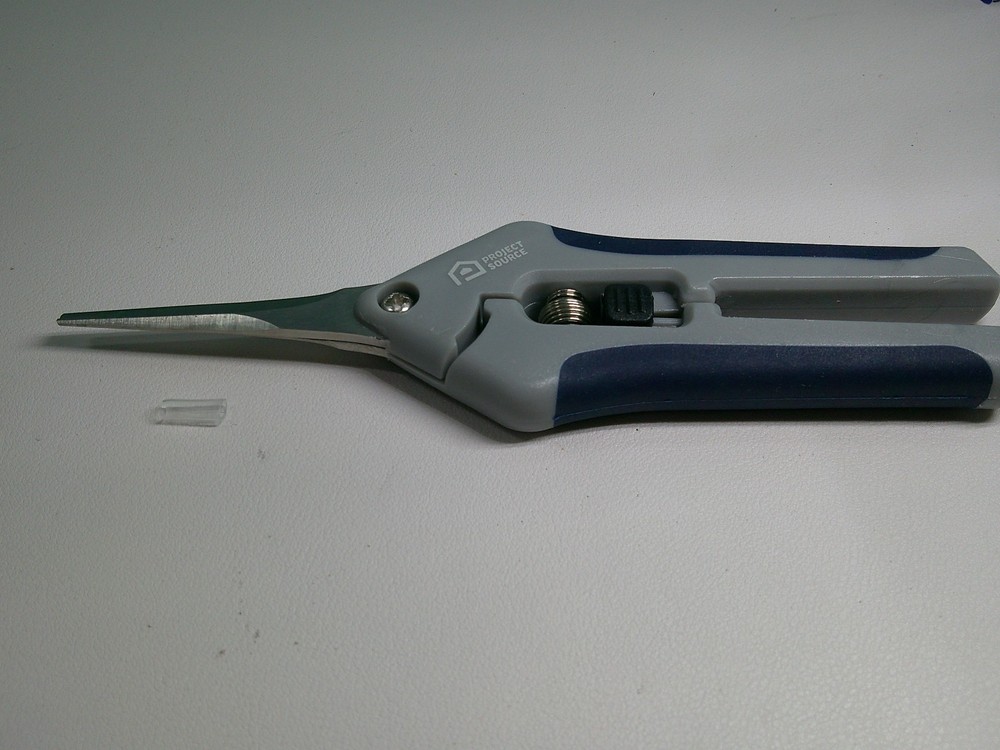 Lowes Project Source Garden Snips 55787 Gray & Blue New in Box