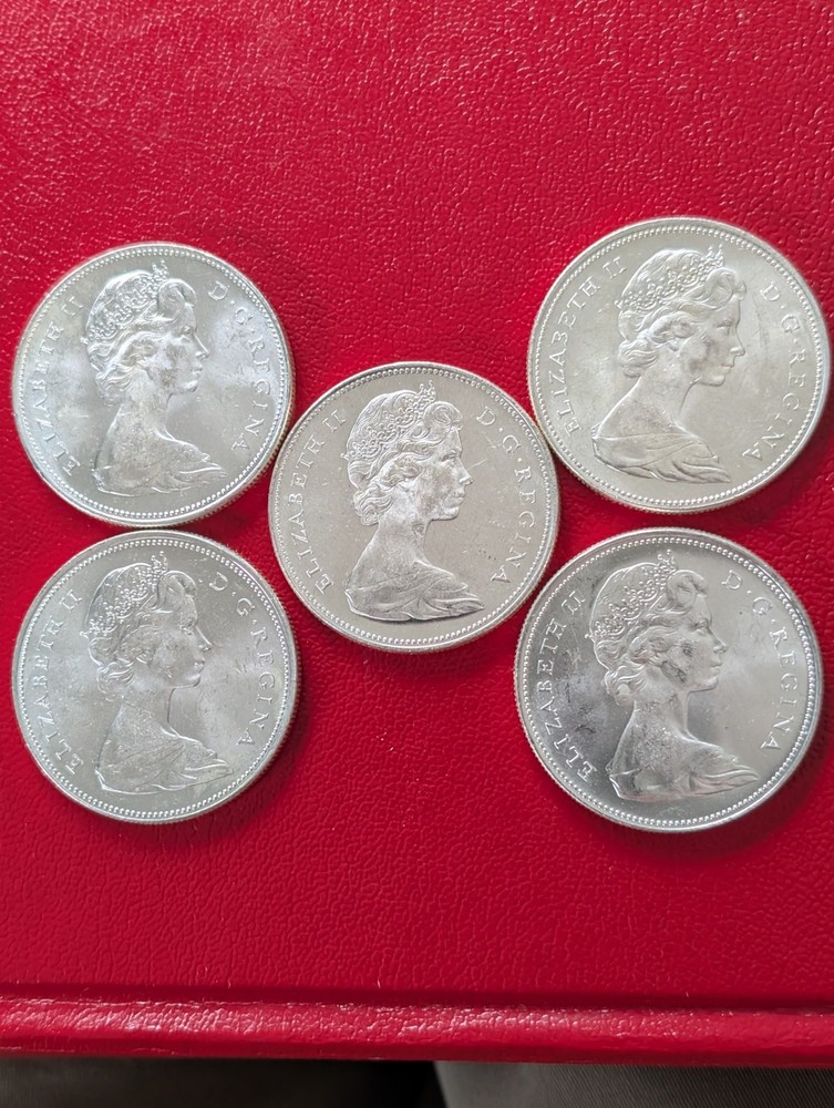 1966 Canada Silver Dollar BU/Prooflike