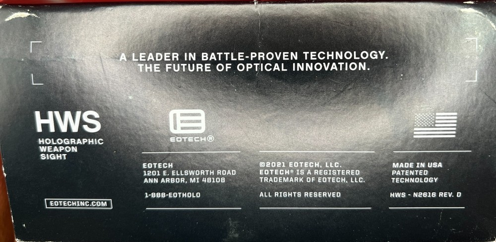 EOTech 552.A65 Holographic Sight