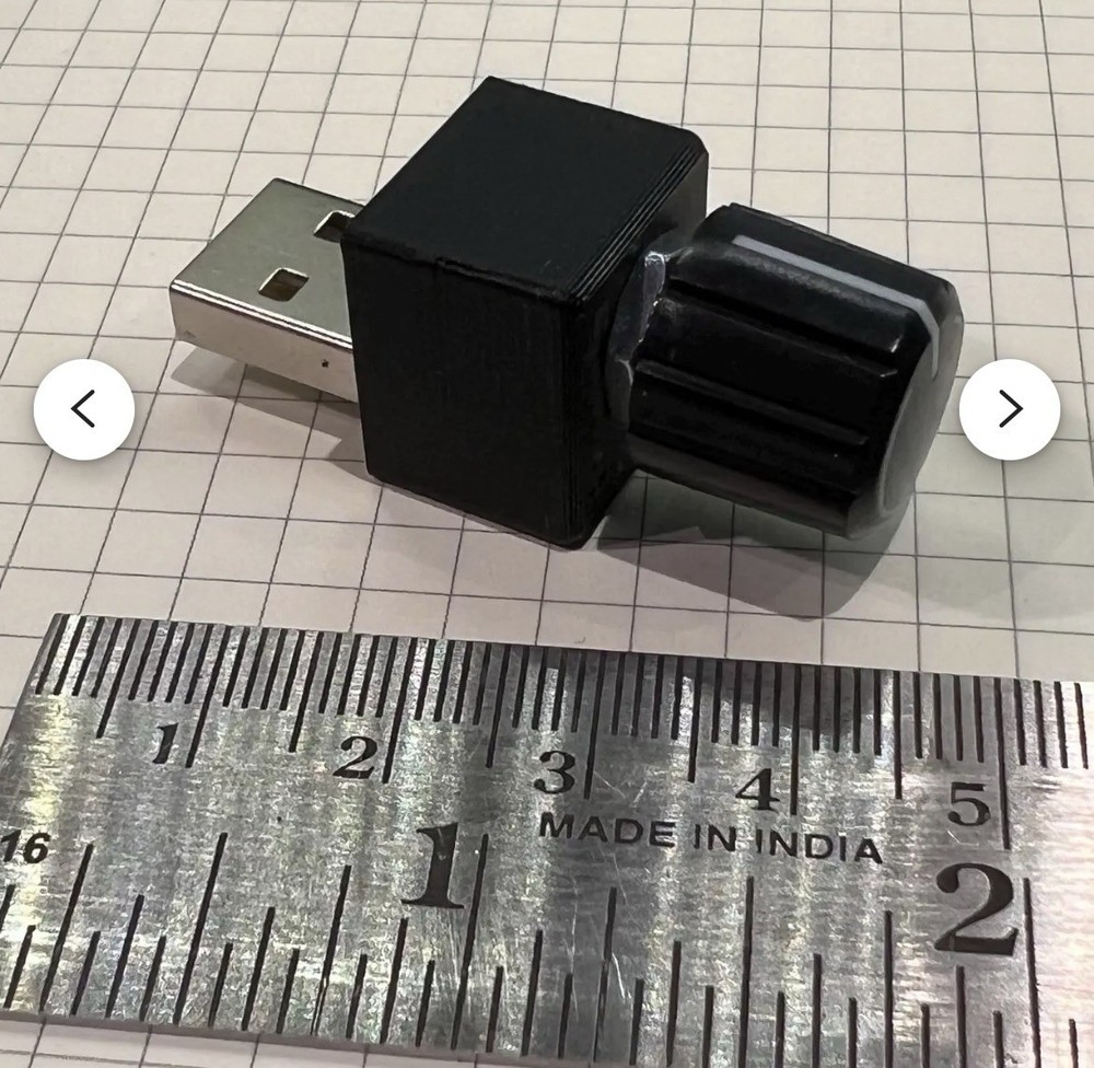 Tiny USB Volume Knob Direct Plug In