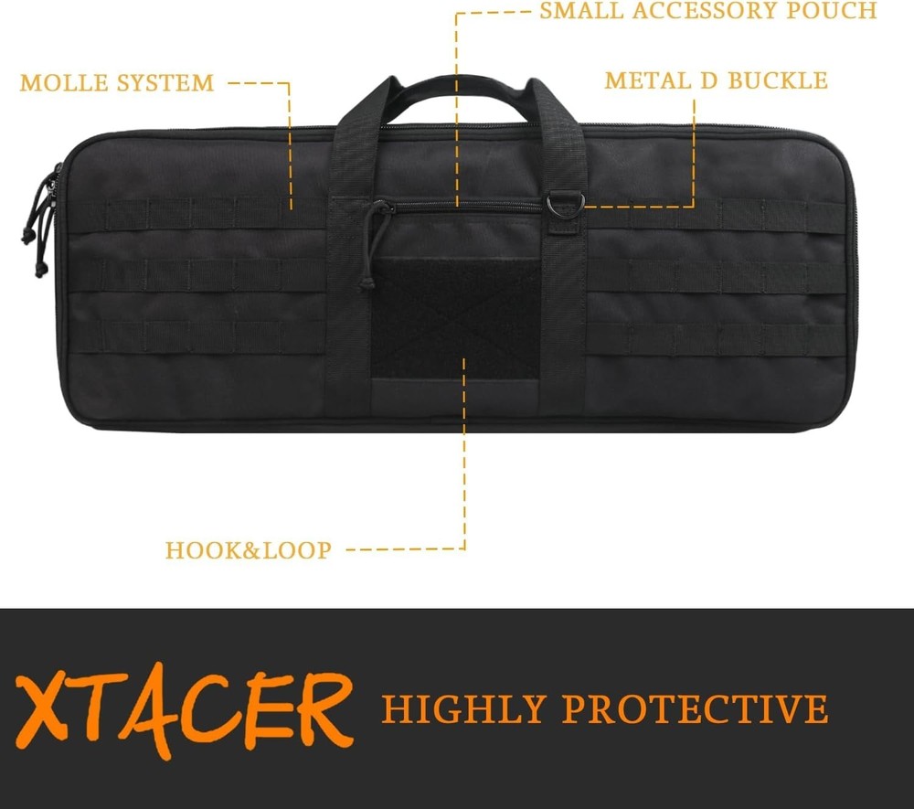 MOLLE Recurve Takedown Bow Case Fully Padded Case