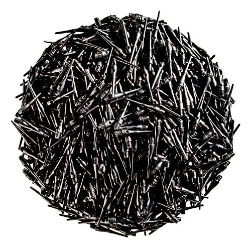 Soft Tip Dart Points Tufflex III 2BA Thread - 100 & 1000 Pack Options, Durable A