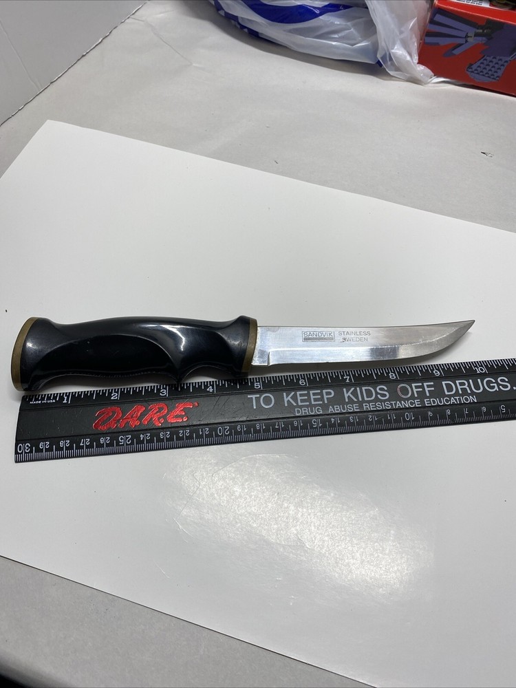 KJ Mora Sandvik Sweden Hunting Fixed Blade Knife