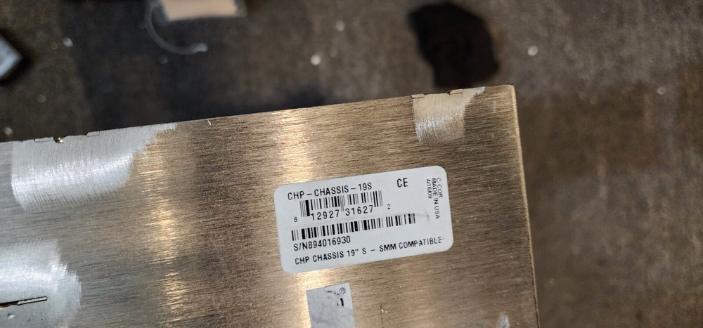 C-COR CHP-SMM System Management Module CHP Max5000