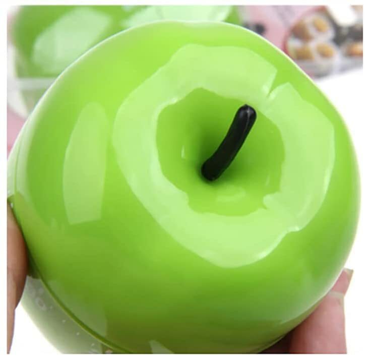 Green Apple Mechanical Rotating Kitchen Timer (60 Minutes Max)