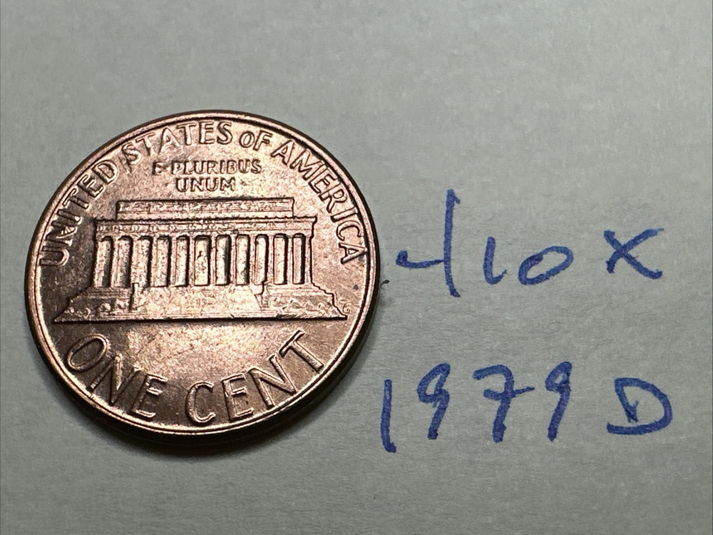 1979 D Lincoln Memorial Cent 410X