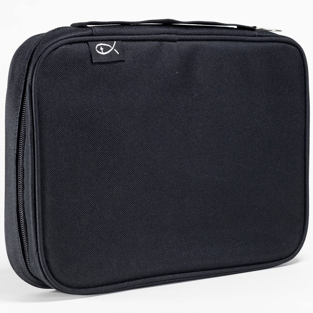 Divinity Boutique, Canvas Bible Case - Black Cover Extra-Large,