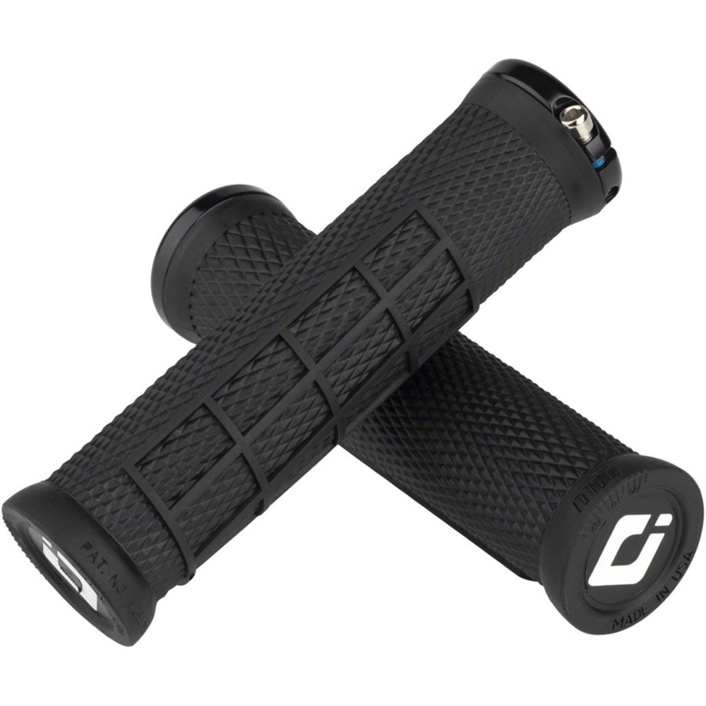 ODI Elite Flow MTB Grips - Black/Black D33EFB-B