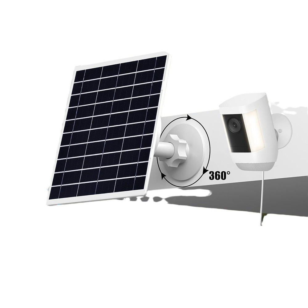 All Inclusive Package 10W Solar Panel with Charging Options for Easy Setup