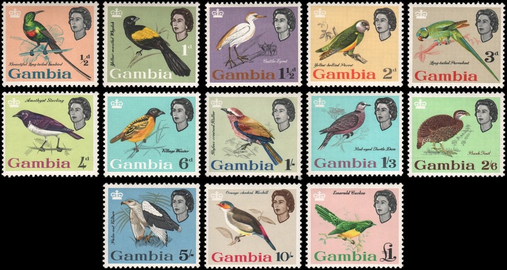 Gambia #175-187 set MLH