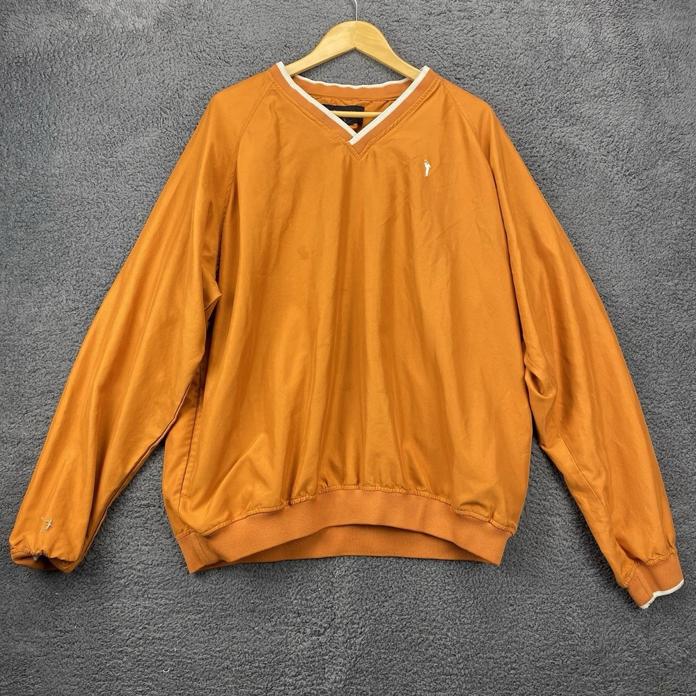 Austin Golf Tour Collection Jacket Men XL Pullover V Neck Rain Shell