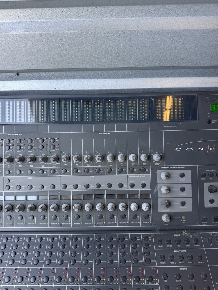 Digidesign Focusrite MC124 Control24 Protools Professional Mixer Console WORKS!
