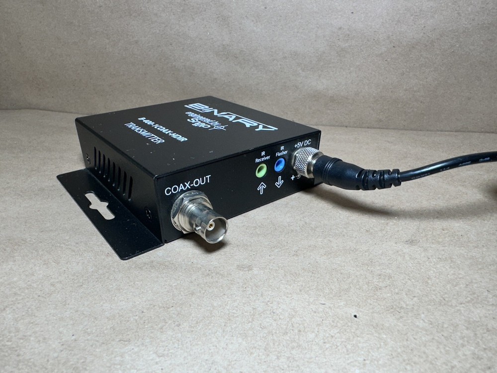Binary B-400-1COAX-HDIR Transmitter and Power Cord ONLY
