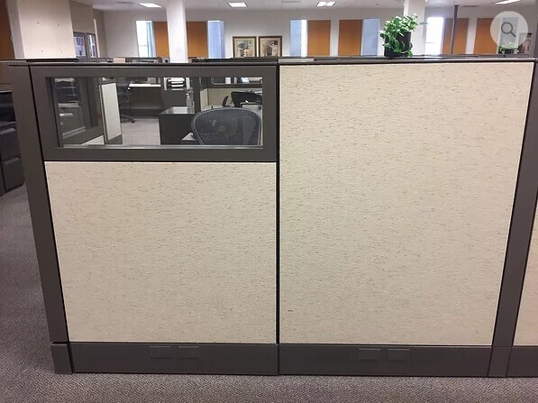 Herman Miller Q 6x7 Used Cubicles