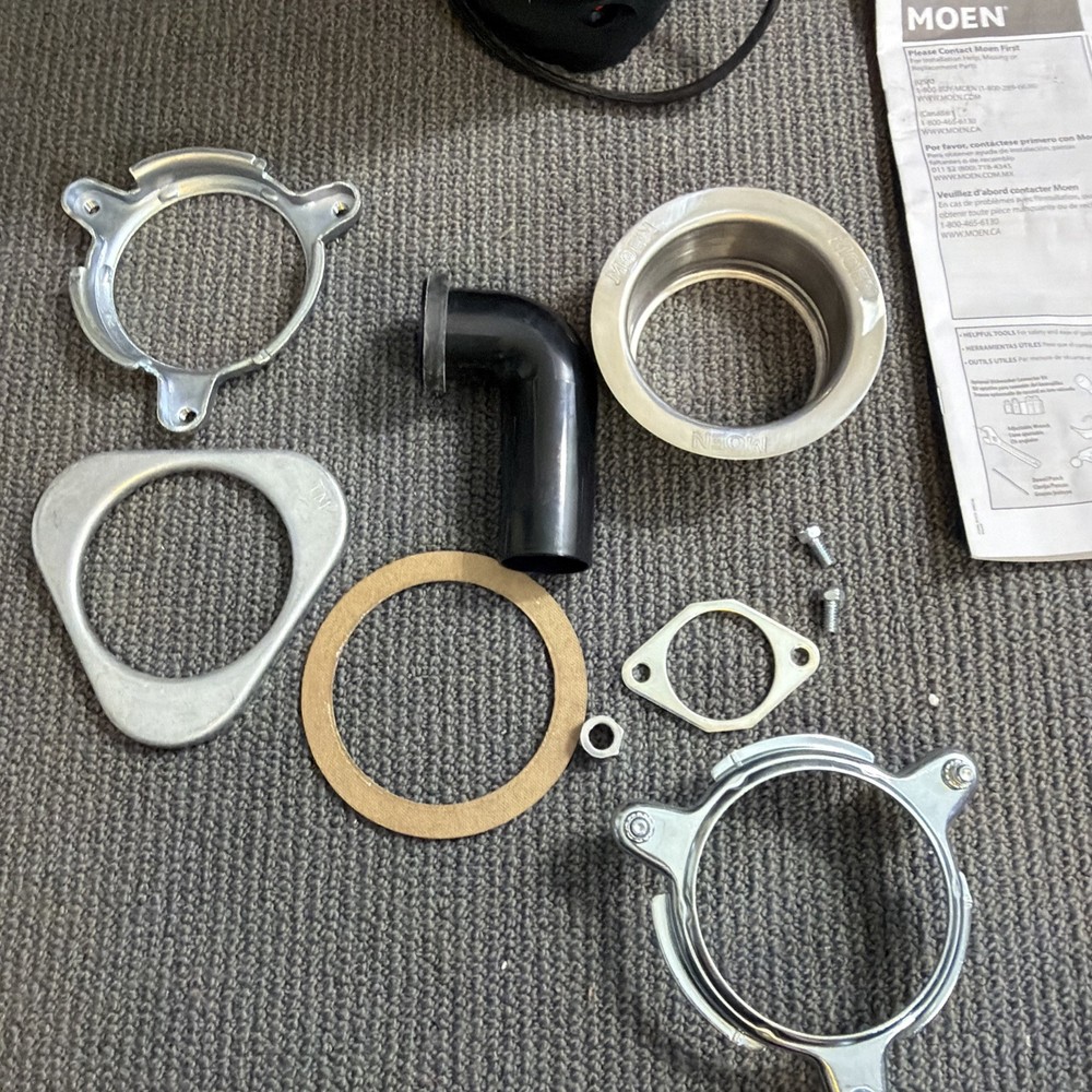 Moen GXP50C 1/2 HP Garbage Disposal Incomplete Read Description