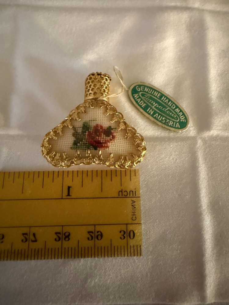 Vintage Handmade Miniature Perfume Bottle