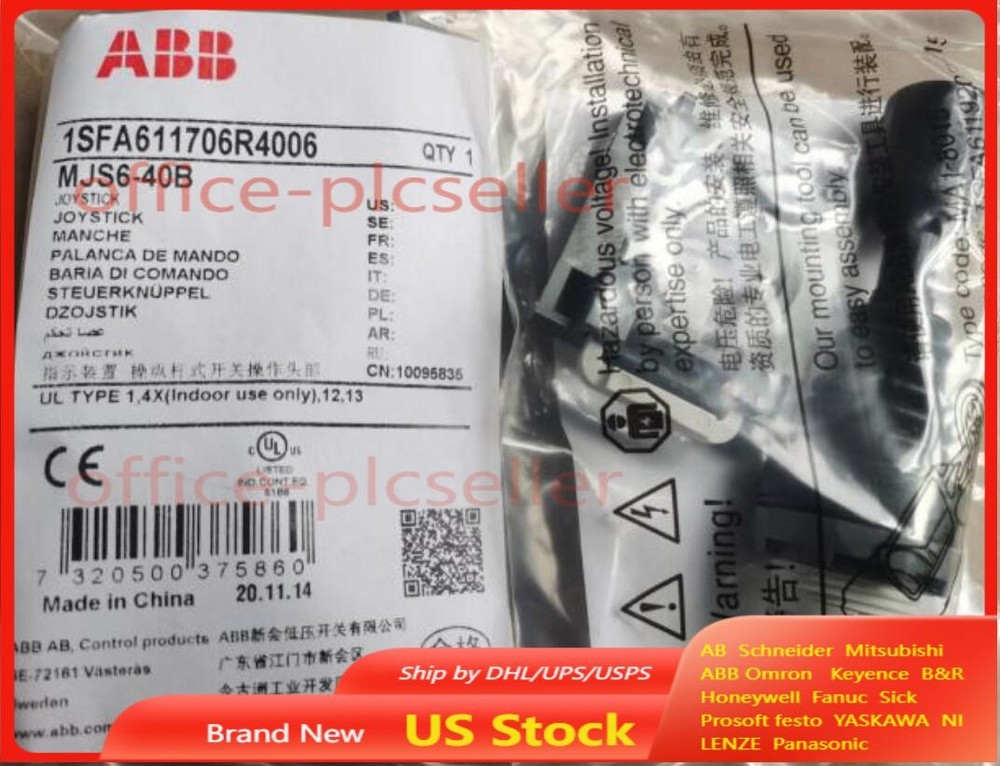 1pcs ABB Joystick Switch Handle MJS6-40B