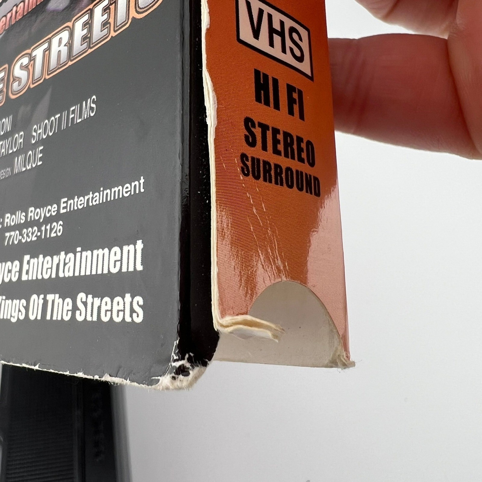 Kings of the Streets VHS 2002 Big Silk Autographed Hip Hop Documentary